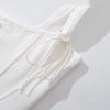 Cross strap camisole vest top for women
