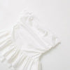 Casual slim fit and slimming wave edge strapless top