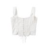 Cross strap camisole vest top for women